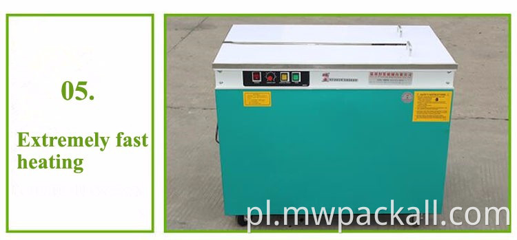 Półautomatyczna maszyna do opakowania pudełka z kartonem/PP